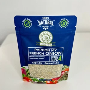 Pardon My French Onion - Mezcla de inmersión - Mezcla de hierbas para comercializar 6 tazas de rendimiento - Imagen 1 de 2