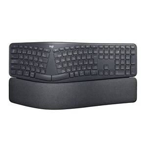 Logitech ERGO K860 Split Keyboard Wireless Palm Rest, Graphite - Picture 1 of 7
