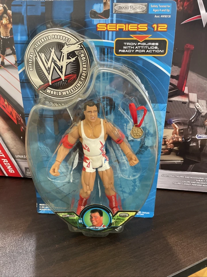 WWF Series 12 Chris Jericho Action Figure Tron Ready Jakks Pacific 2001 T728