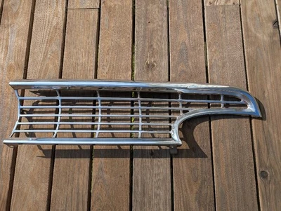 1956 Ford Fairlane 500 Grill Grille Victoria Customline OEM 56 LH - Image 1 of 4