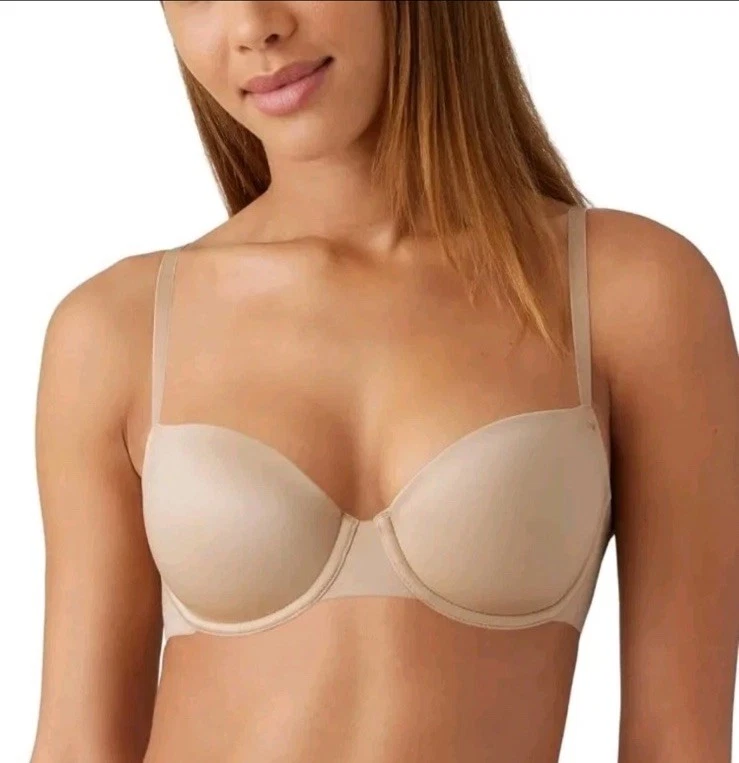 B.tempt'd Future Foundations WB953281 W Underwired Contour Bra Natural 34D CS