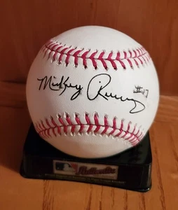 Mickey Rivers Autographed Baseball New York Yankees Signed - Picture 1 of 4