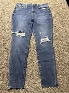 JUDY BLUE LOS ANGELES SKINNY FIT WOMENS JEANS SIZE 13/31 - Picture 1 of 4