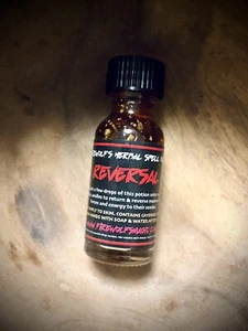 Olio incantesimo rituale di inversione - Fatto a mano, biologico, stregoneria, hoodoo, evocazione Wicca - Foto 1 di 1