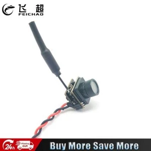 Microcamera 3,6 g 5.8G 48CH 25mW 600TVL 120° trasmissione FPV per droni RC FPV - Foto 1 di 5