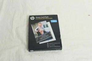 NIB HP Photo Card Pack Of 10 (5”X7”) Glossy Photo Paper/Envelopes & 5 (4”X6”) - Picture 1 of 4