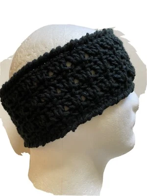 NEW HandMade Crochet Knitted Hat HeadBand Adult/teen EAR WARMER earwarmers - Image 1 of 4