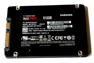 MZ-76P512 - Samsung 860 Pro 512GB SATA 6Gb/s 3D 2.5" Internal Solid State Drive - Afbeelding 1 van 5