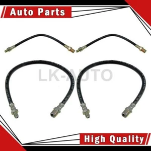 4 Of Brake Hydraulic Hoses For 1100C International Harvester 1968-1968 - Picture 1 of 7