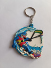 Porte Clés Dauphin Kite Surf Kitesurfing Keychain Vintage