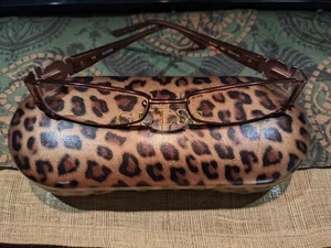 Guess GU 1652 Leopard beige/braun 52-17-135 mm Brillengestell mit passendem Etui - Bild 1 von 4
