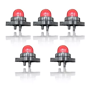 5x Red Chainsaw Primer Bulb For Poulan 1950 1975 2050 2150 2375 Gas Trimmer - Picture 1 of 4