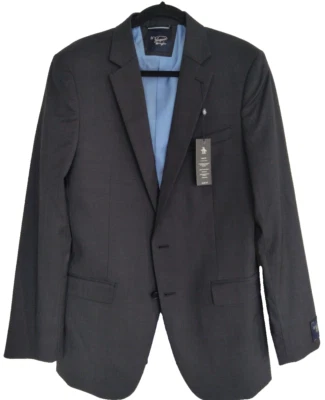 Chaqueta Traje Original Penguin Negra Ojo de Pájaro Elástica Talla 42 L Foto 1 de 4