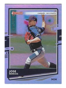 2020 Donruss Karriere Stat Line #167 Jose Berrios/103! *PWE* - Bild 1 von 2