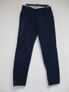 J.Crew Mens Ludlow Slim Dress Pants Mens 29 Larusmiani Italy Preppy Blue 29x30 - Picture 1 of 12
