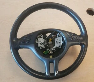BMW 3 Series E46 Leather Steering Wheel 3-375-E46-15 - Picture 1 of 7