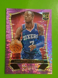 2013-14 Panini Select #171 Lorenzo Brown Rookie 76ers Purple Prizm /99 - Bild 1 von 3