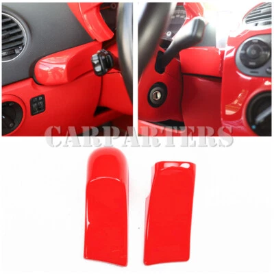 For Volkswagen VW Beetle Red Driver' Side Dashboard Edge Cover Trim 1998-2010 - image 1 of 4