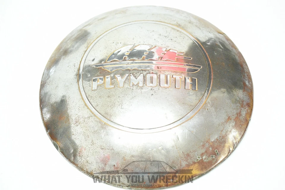 GENUINO TAPACUBOS PLYMOUTH - LOGOTIPO DEL ENVÍO - 1940-1948 - ESPECIAL DELUXE P14 P11 P15 Foto 1 de 4