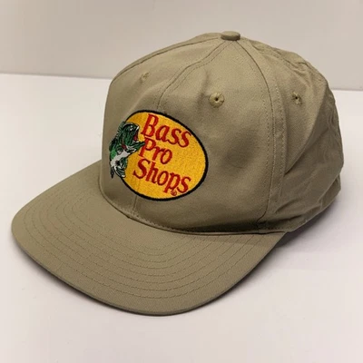 Gorra Bass Pro Shops para hombre ajustable caqui pesca al aire libre Foto 1 de 4