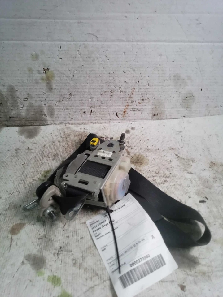 2016 Nissan Versa OEM Grey Driver Seat Belt Retractor 89k Miles NJ25-20982 - Imagem 1 de 2