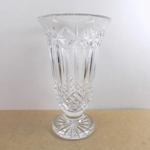 Waterford Balmoral Crystal Large Vase 12" x 7" VGC - Picture 1 of 7