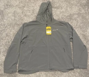 Carhartt Men’s Rain Defender Relaxed Fit Lightweight Jacket Size 2XL Gray - Picture 1 of 4