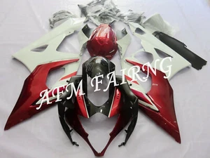 Candy Red White ABS Injection Bodywork Fairing Kit Panel for GSXR1000 2005 2006 - Picture 1 of 7