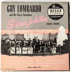 Guy Lombardo And His Royal Canadians Silver Jubilee 1925-1950 VG++ - Picture 1 of 7