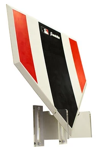 Soporte de montaje horizontal en pared de béisbol de acrílico transparente de lujo (A023) - Imagen 1 de 7