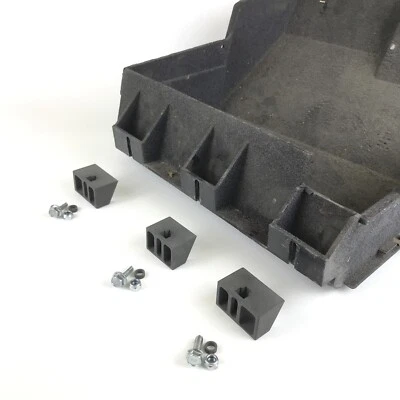 BMW E30 3er 84-92 Glove Box Hinge Repair Kit Reinforcement Kit 3325i 325is 318i Foto 1 de 4