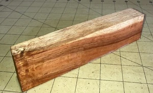 One Piece Hawaiian Mild Curl Koa ~ 6 7/8" x 1 2/3" x 1" (#640) - Picture 1 of 7