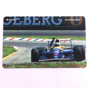 Tarjeta telefónica manual Canon F1 Williams FW14B 1992 coche Japón - Imagen 1 de 5