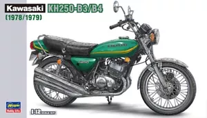 Hasegawa 1:12 MOTORBIKE SERIES KAWASAKI KH250-B3/B4 BK8 (21508) Plastic Model - Picture 1 of 5