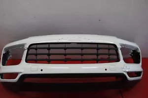 2019 2023 PORSCHE CAYENNE S FRONT BUMPER COVER OEM WITH SENSOR HOLES - Picture 1 of 14