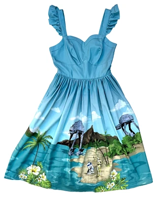 Vestido Tiki Her Universe Star Wars Droides At The Beach Talla Grande 1 Ver Descripción Foto 1 de 4