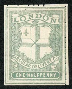 Entrega Circular SGCD32 Londres 1/2d Gris Verdoso Como Nuevo - Imagen 1 de 1