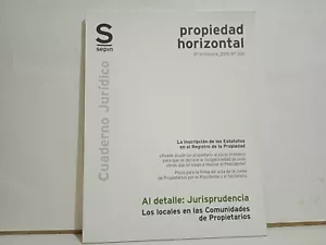 LOS LOCALES EN LAS COMUNIDADES DE PROPIETARIOS - SEPIN - Nº 326 - Imagen 1 de 7