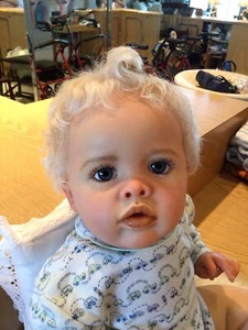 Originale Reborn Baby Boy BENJAMIN di Natali Blick COA 7 libbre - Foto 1 di 24