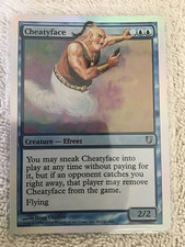 Magic the Gathering MTG 1x Foil Cheatyface Unhinged VLP