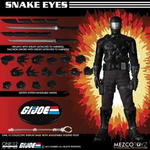 Mezco Toys G.I. Joe Snake Eyes Deluxe Collective 1:12 Action Figure Brand New - Picture 1 of 5