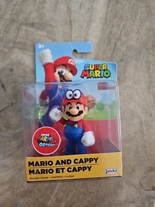 Super Mario Odyssey Mario and Cappy 2.5" Action Figure - Picture 1 of 4