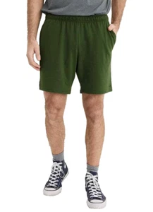 Jockey Men's Performance Knit 7" Inseam CASUAL LOUNGE Short Sze LARGE Army Green - Picture 1 of 3