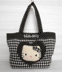 BORSA BORSETTA ORIGINALE HELLO KITTY IN STOFFA - Foto 1 di 11