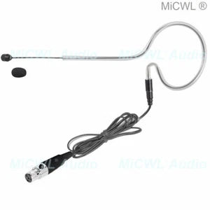 Single ear Head Headwear Microphone for Shure Wireless Mic System Black - Picture 1 of 1
