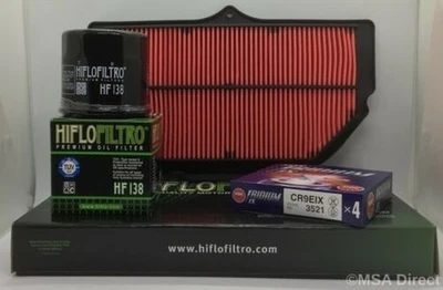 Сервисный комплект для фильтров и иридиевых свечей зажигания SUZUKI GSXR1000 (2005–2006 гг.) - Изображение 1 из 4