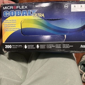 Microflex Cobalt Nitrile 200 Pk Size medium - Picture 1 of 2
