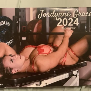 WWE TNA 2024 Jordynne Grace Lingerie calendar Autographed And Inscribed To Ryan - Picture 1 of 2