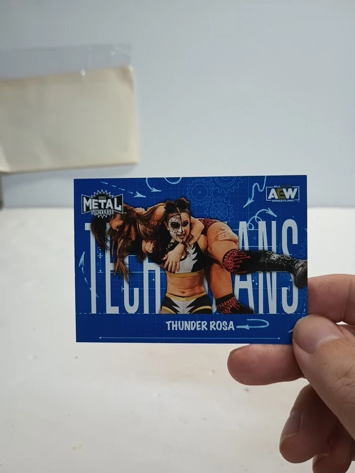 2022 Skybox Metal Universe AEW All Elite Wrestling - Technicians Thunder Rosa... - Image 1 of 4