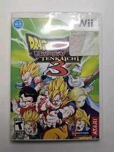 Dragon Ball Z Budokai Tenkaichi 3 (Wii, 2007) With Manual *No Bonus Disc* - Picture 1 of 3
